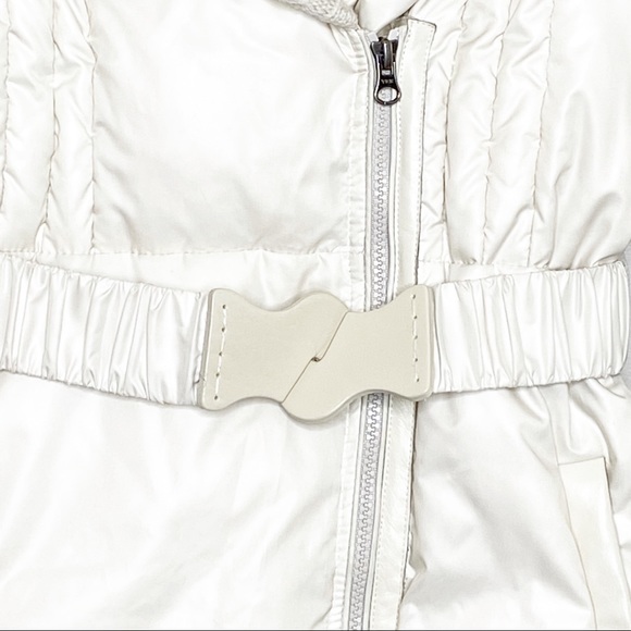 Mackage Off White Long Down Hooded Winter Coat XS - Picture 6 of 14